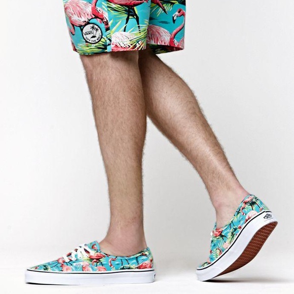 vans authentic flamingo
